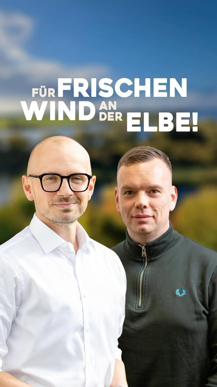 LANDRAT für frischen Wind an der ELBE! 🌊💨
🌊💪🏼 Rico Reichelt stellt pragmatisch soziale Themen in den Mittelpunkt seiner Arbeit – damit Boizenburg lebendig bleibt und eine starke Zukunft hat.
🌳🚜 Till Backhaus und ich setzen uns seit vielen Jahren für regionale Projekte und die Weiterentwicklung unseres schönen ländlichen Raums ein.
🫶🏼😍 Für Boizenburg-Land zeigt Angelika Voß jeden Tag aufs Neue, wie Politik mit Herz gelingt. Vossi, lieben Dank für deine tollen Worte! 🥲🫶🏼
Vielen lieben Dank für euren Support! 💚🗳️ 11. Mai Stefan Sternberg
#Boizenburg #Elbe #Teldau #Zarrentin #Schwanheide #NeuGülze #Bengerstorf #Gresse #Gallin #Vellahn